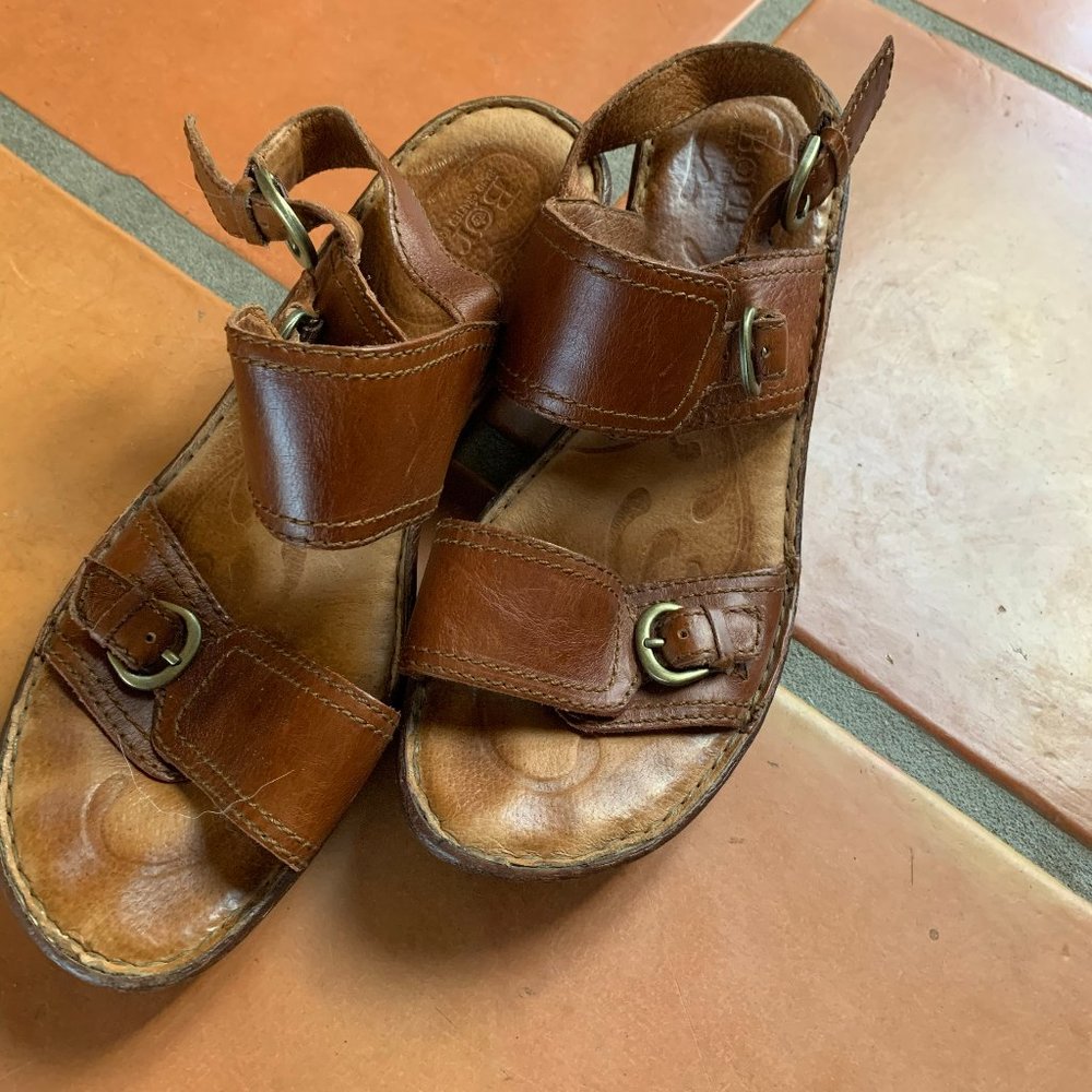 Women's Born Platform Sandals size 10